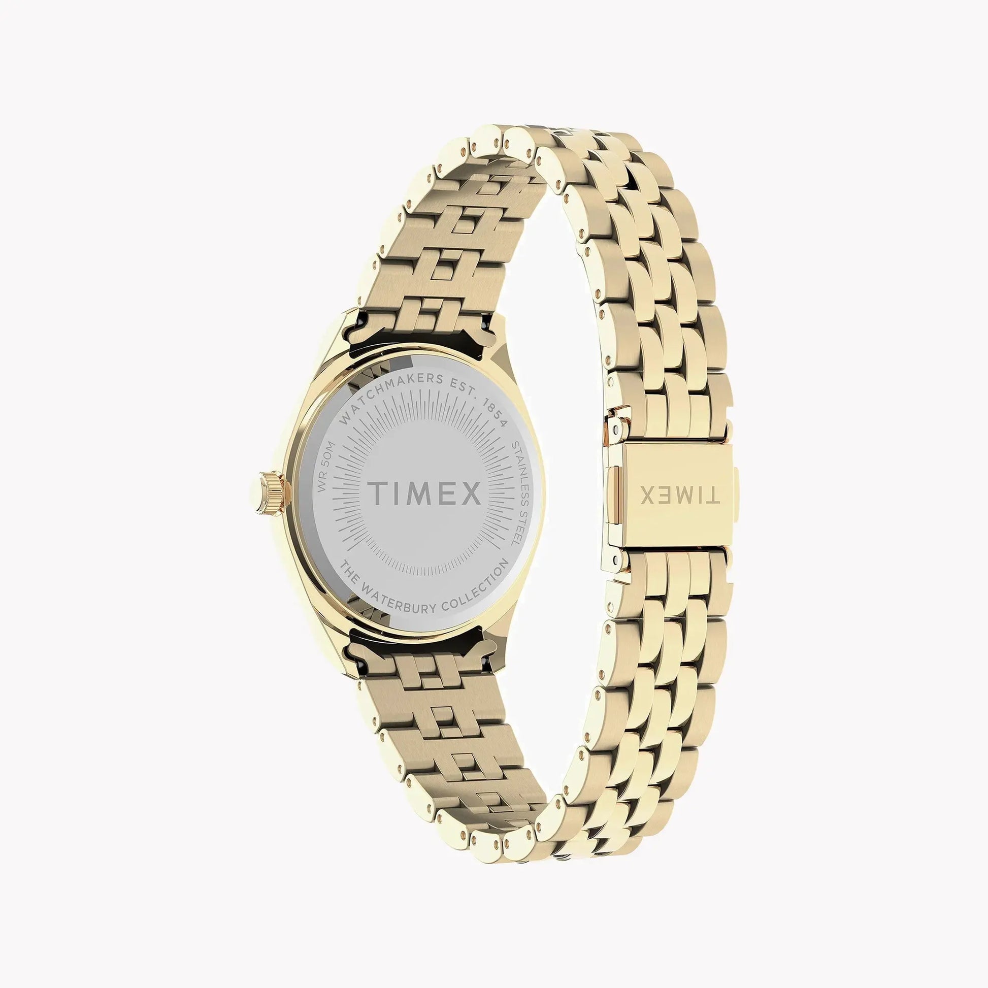 Timex Women's Gold Stainless Steel Watch, Gold Dial | Tw2u78500 by TIMEX