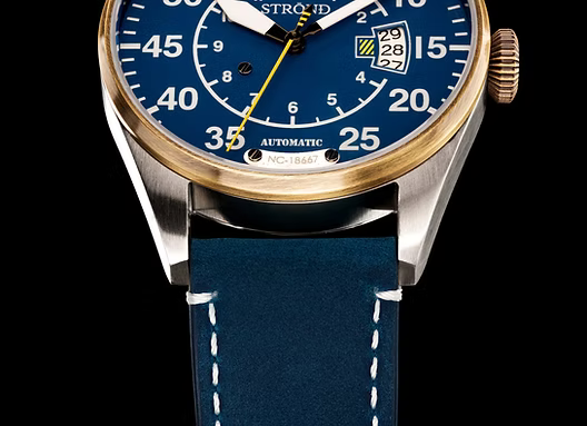 STROND DC‑4 Automatic in Royal Blue | 316L Stainless Steel Watch