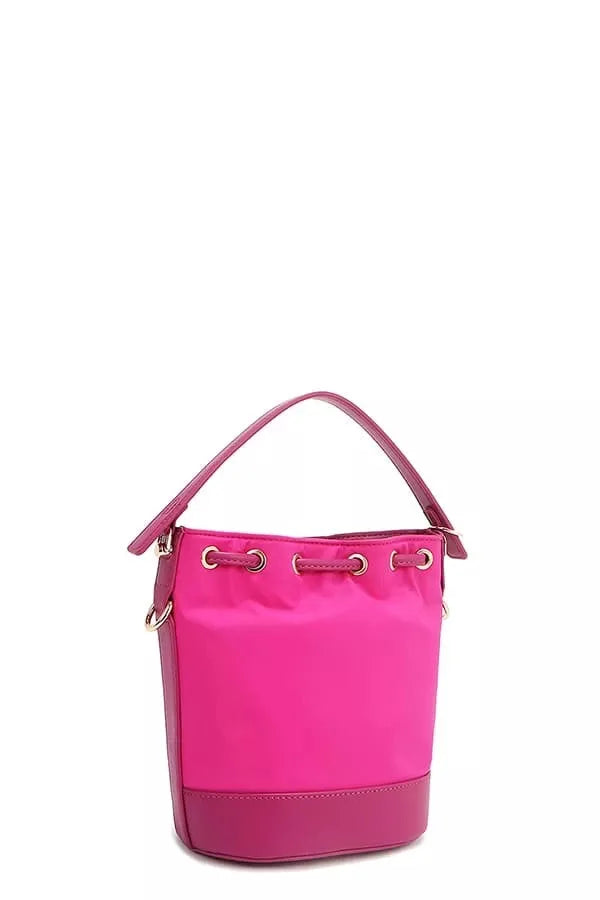 Nicole Lee USA Color Patch Bucket Bag by Nicole Lee USA