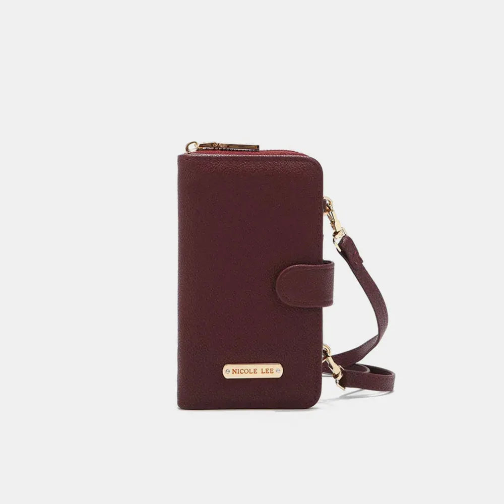Nicole Lee USA 2 Piece Phone Case Crossbody Wallet by Partner Label