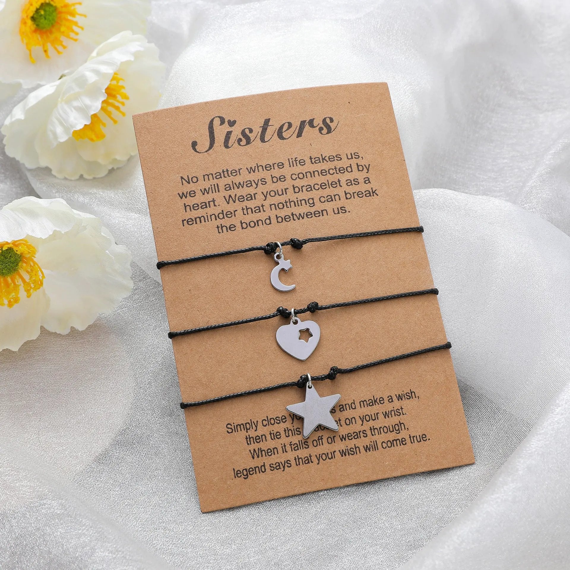 Thanksgiving Card Bracelet Personalized Stainless Steel by Maiden-Art