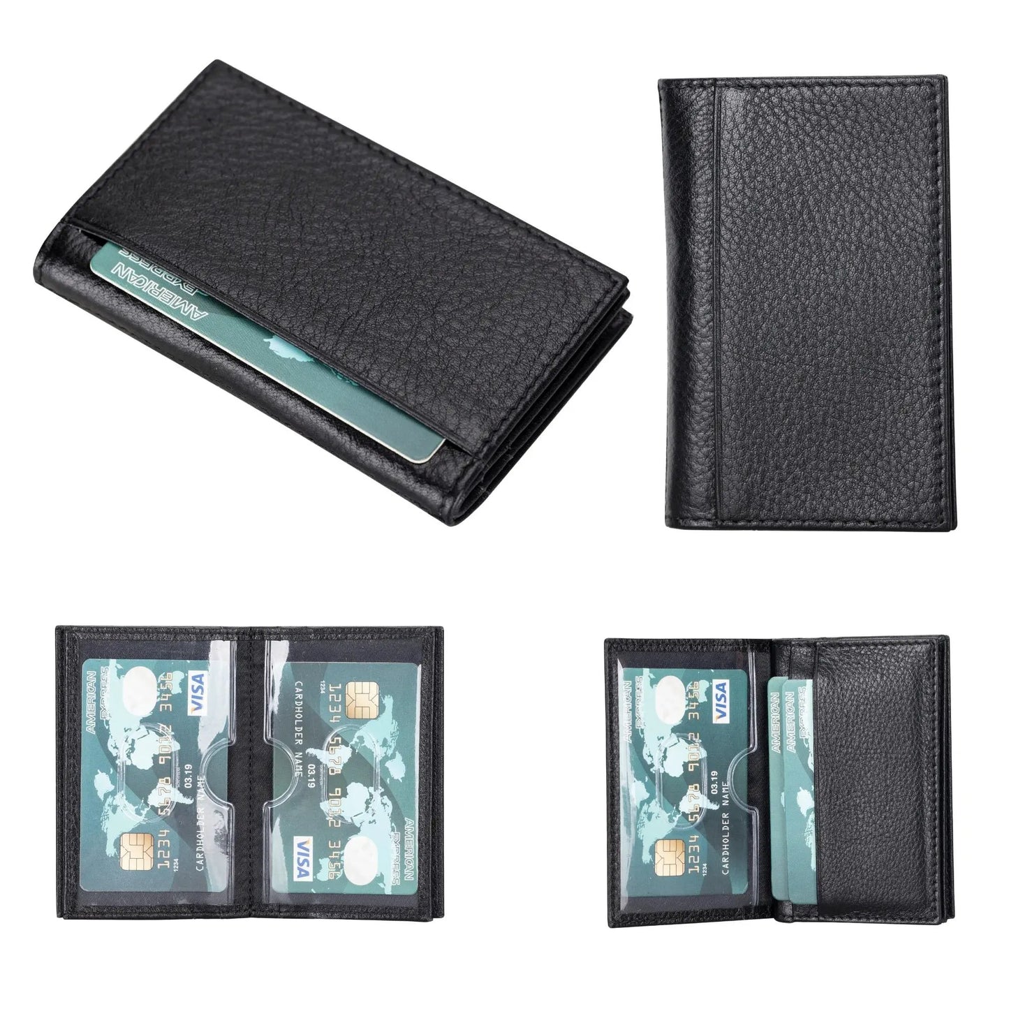 Denver Luxury Full-Grain Leather Cardholder for Men by TORONATA