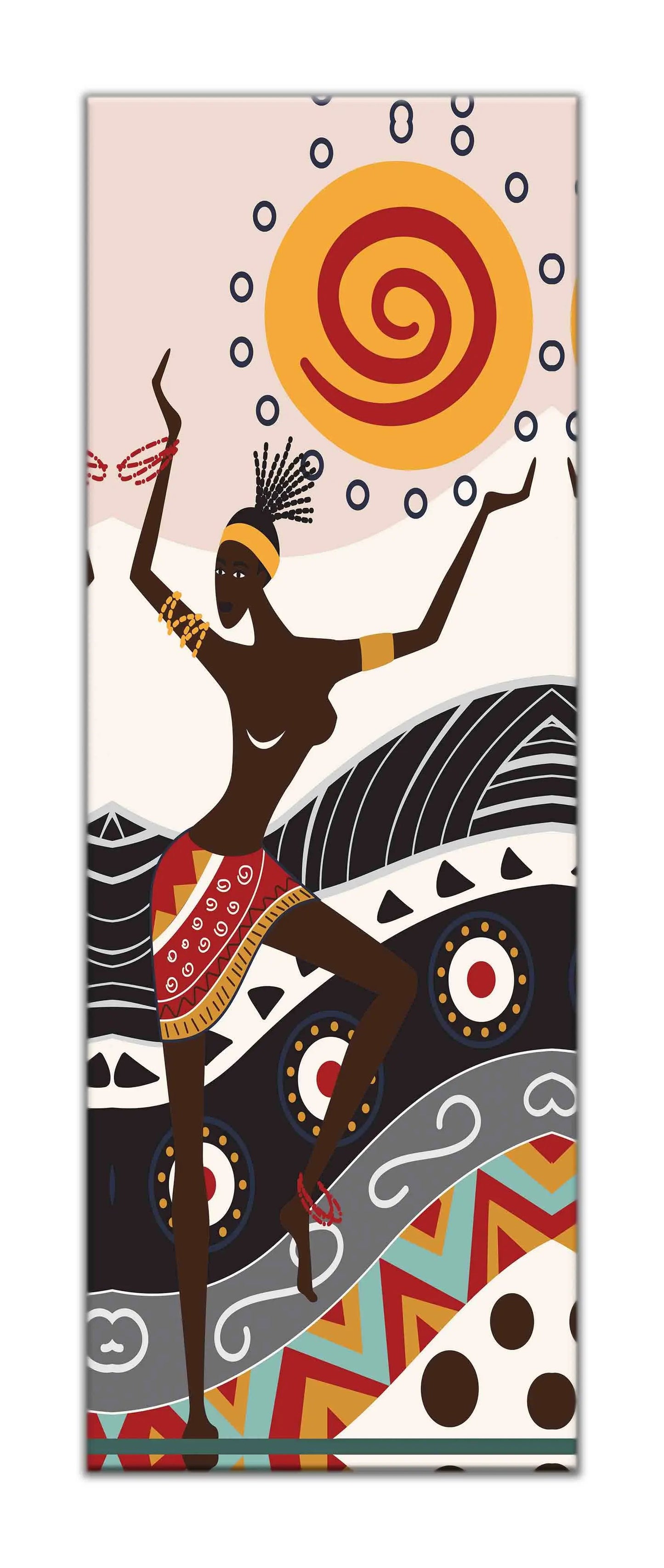 Fine Art- Canvas of African Lady-Wall decor by Gtaart.ca