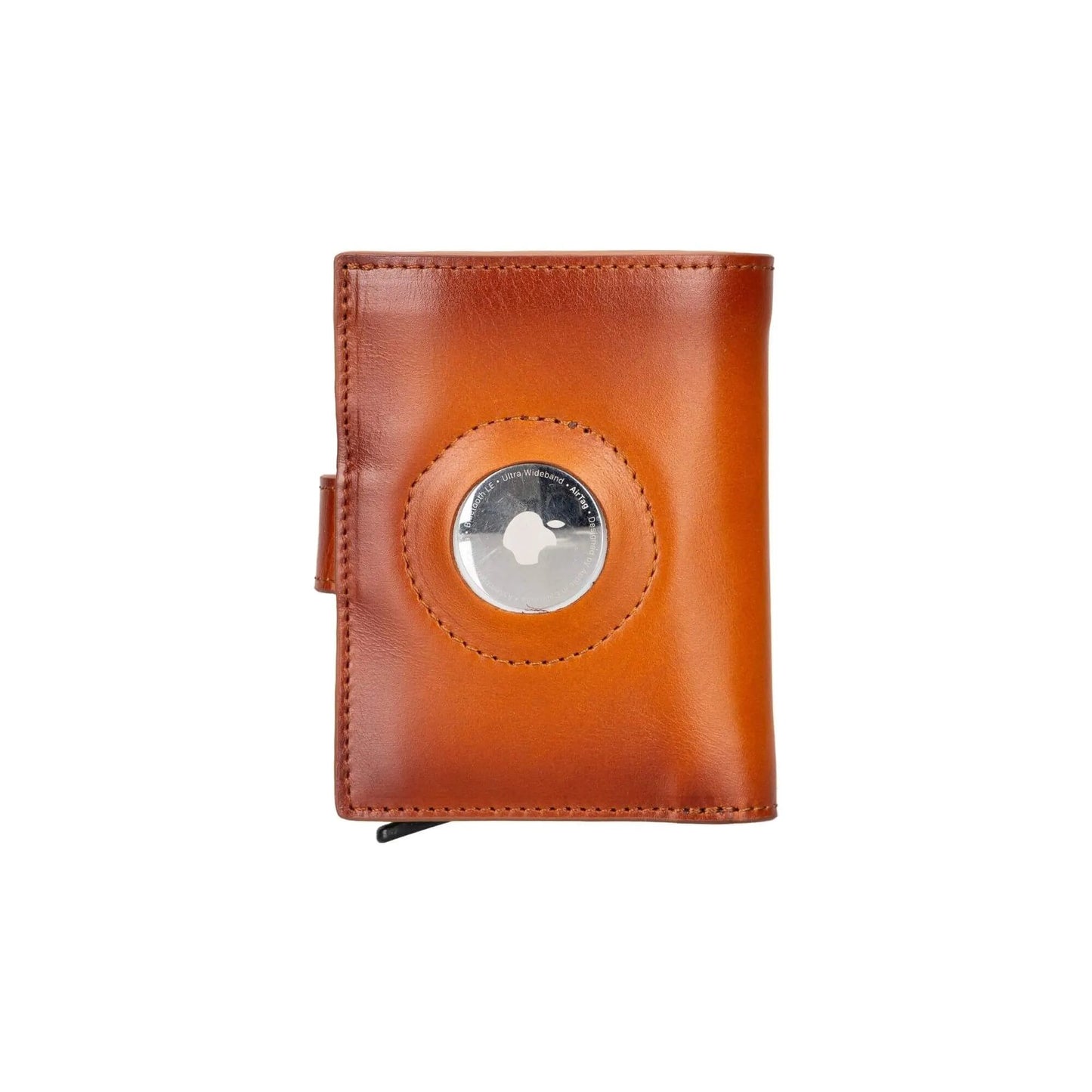 Douglas Genuine Leather Pop-Up Wallet with AirTag Slot - RFID Blocking Cardholder by TORONATA