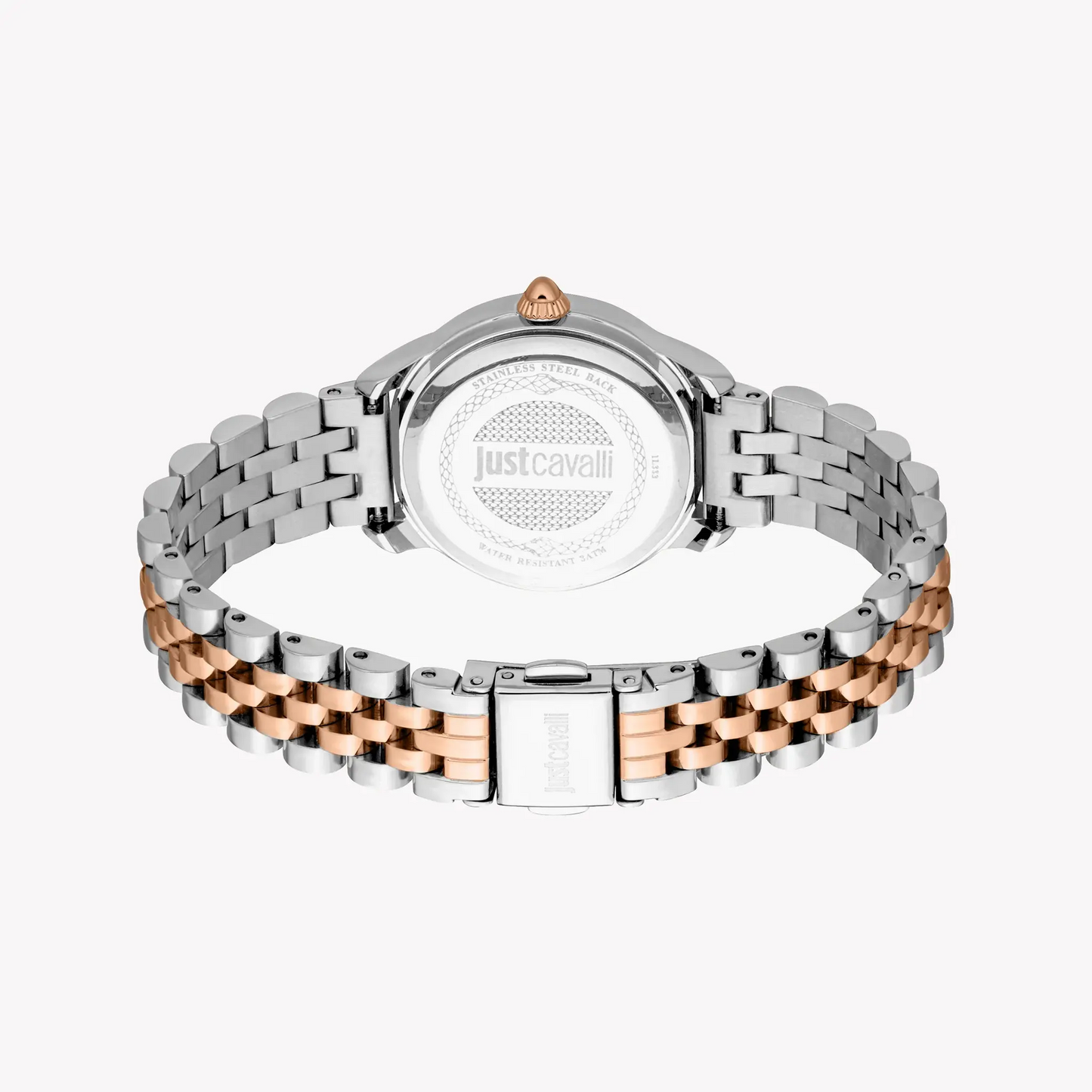 Just Cavalli Women's Two-Tone Watch, Silver Dial | Jc1l333m0065 by JUST CAVALLI