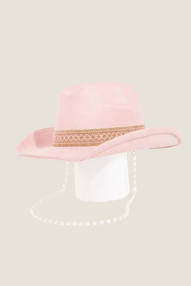 Fame Ornate Band Cowboy Hat by Fame