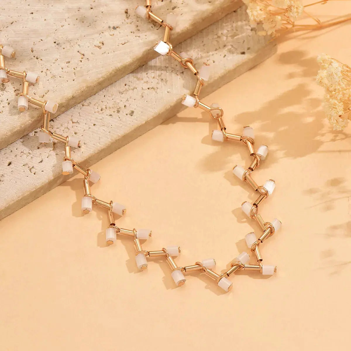 18K Gold-Plated Branch Necklace by Partner Labels