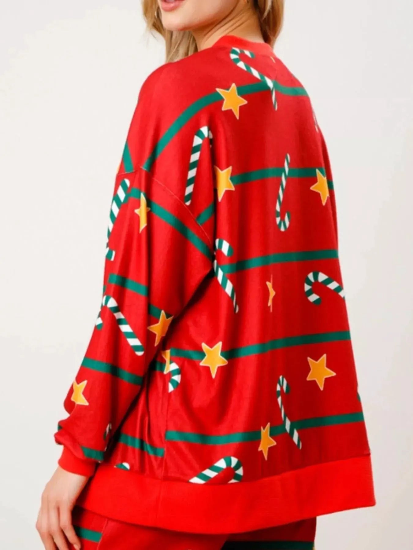 Christmas Long Sleeve Top and Pants Lounge Set by Partner Label