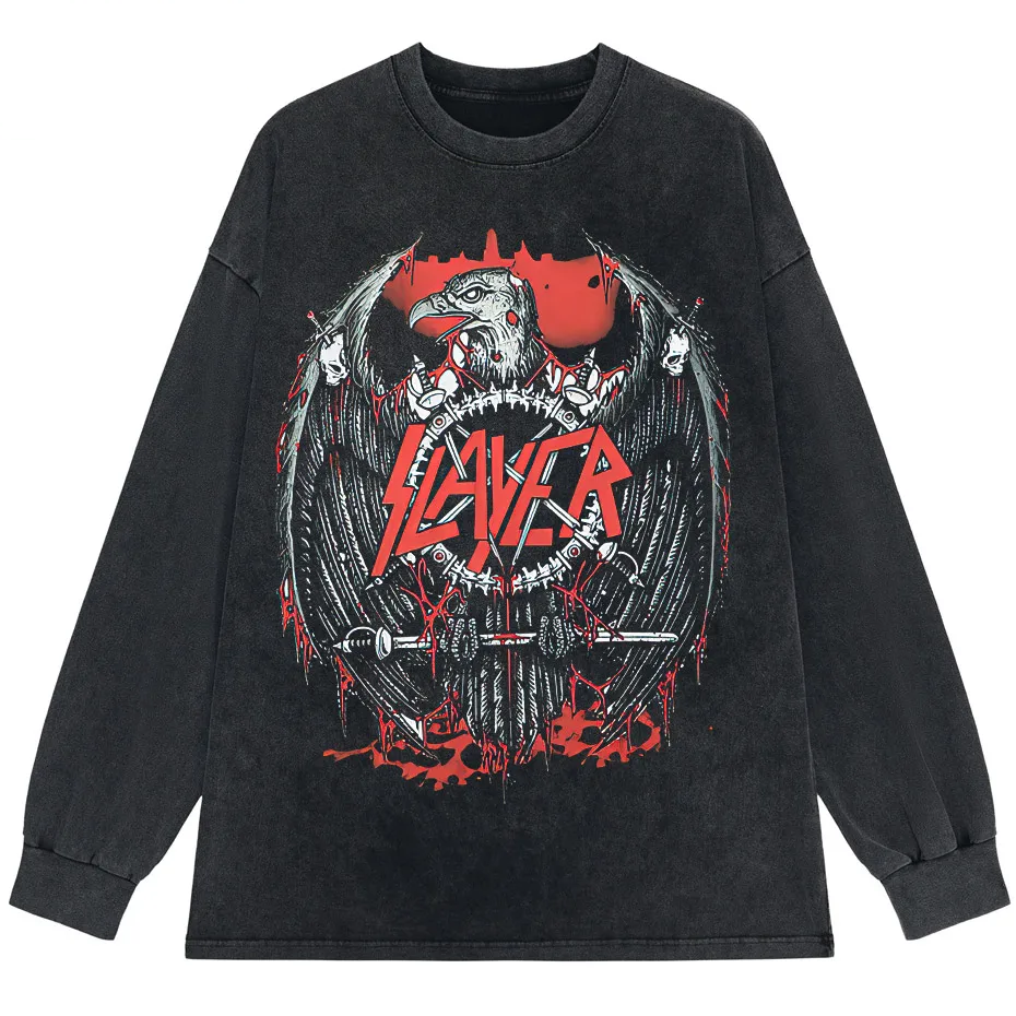 Vulture Graphic Harajuku Streetwear T-Shirt-1