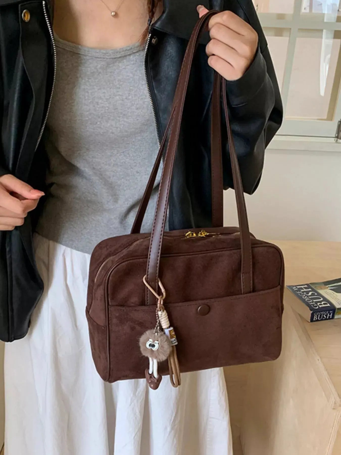 Vintage Handbag with Charm by Partner Label