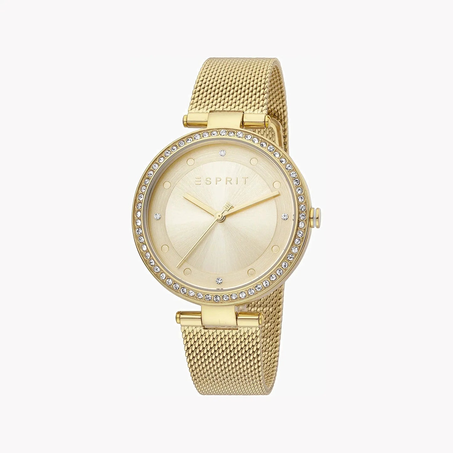 Esprit Women's Gold Stainless Steel Watch, Champagne Dial | Es1l215m0035 by ESPRIT