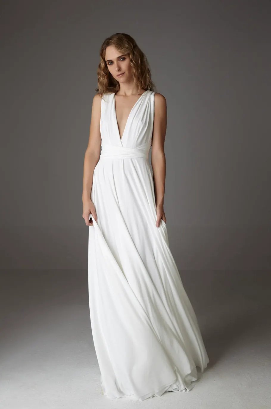 Infinity Convertible Maxi Dress Made in Barcelona by Partner Label