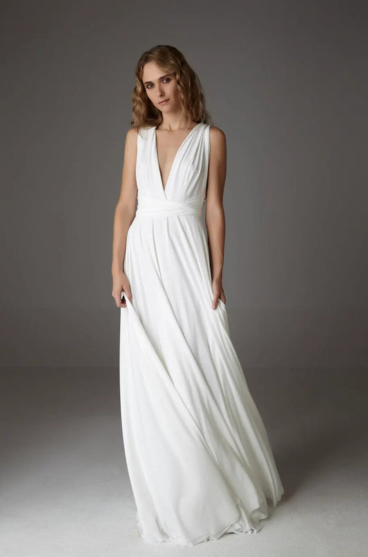 Infinity Convertible Maxi Dress Made in Barcelona by Partner Label