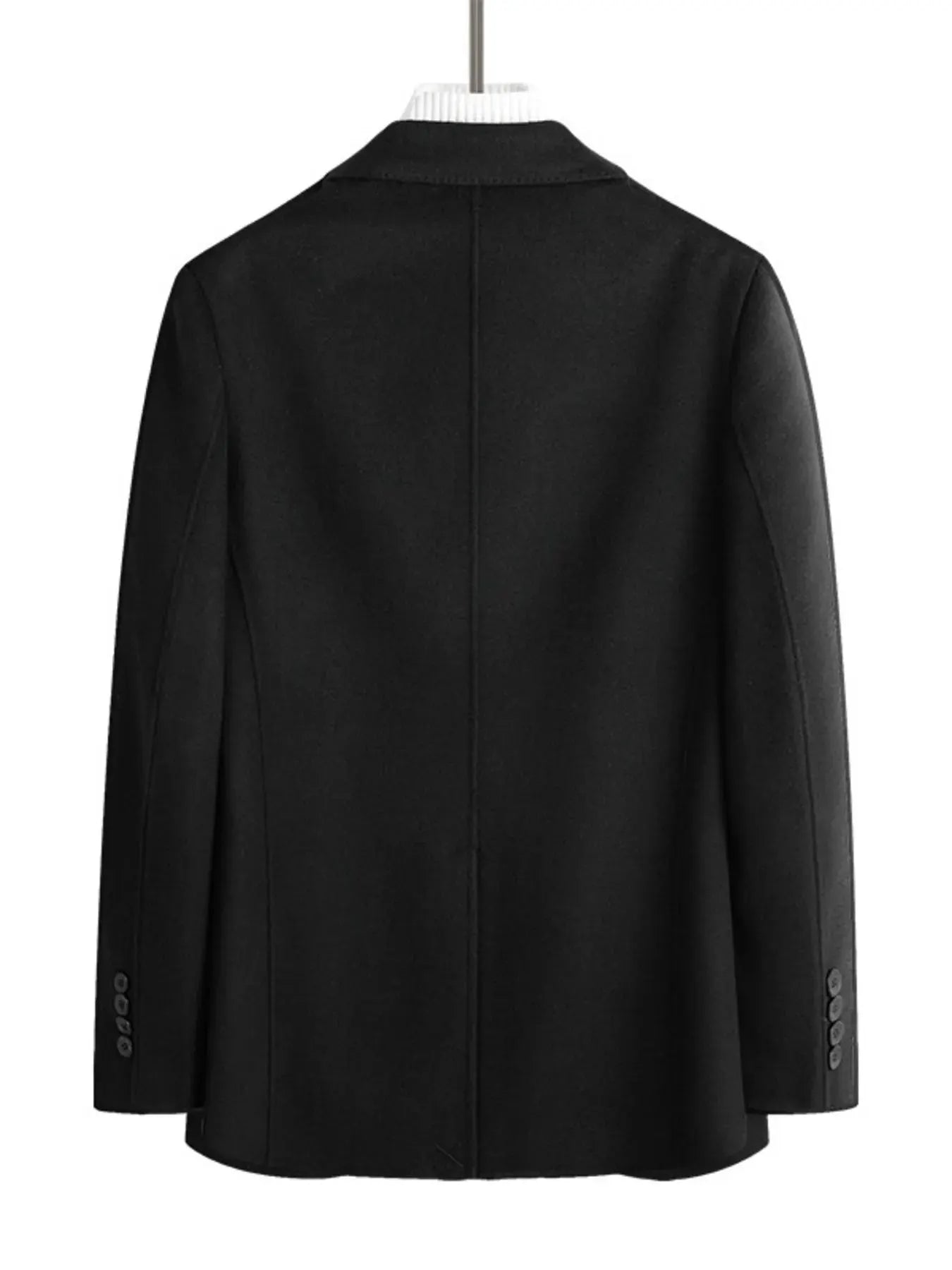 Men's Plus Size Wool Long Sleeve Outerwear by Partner Labels