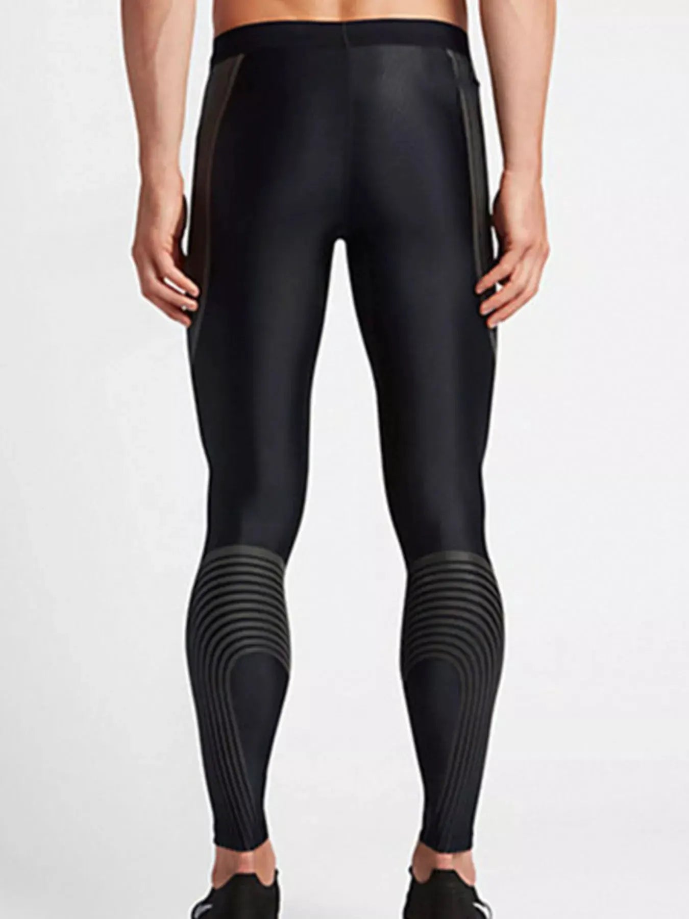 Men's High Waist Active Leggings by Trendsi