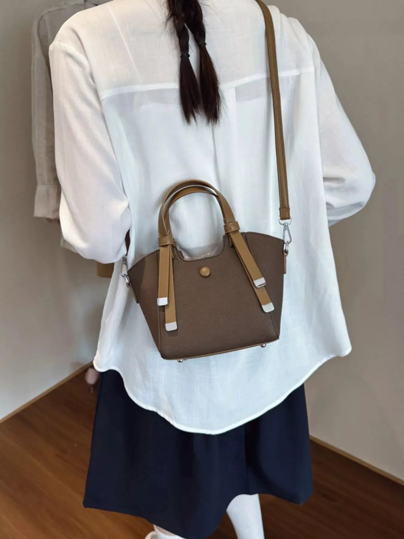 Adjustable Strap Crossbody Bag by Partner Label