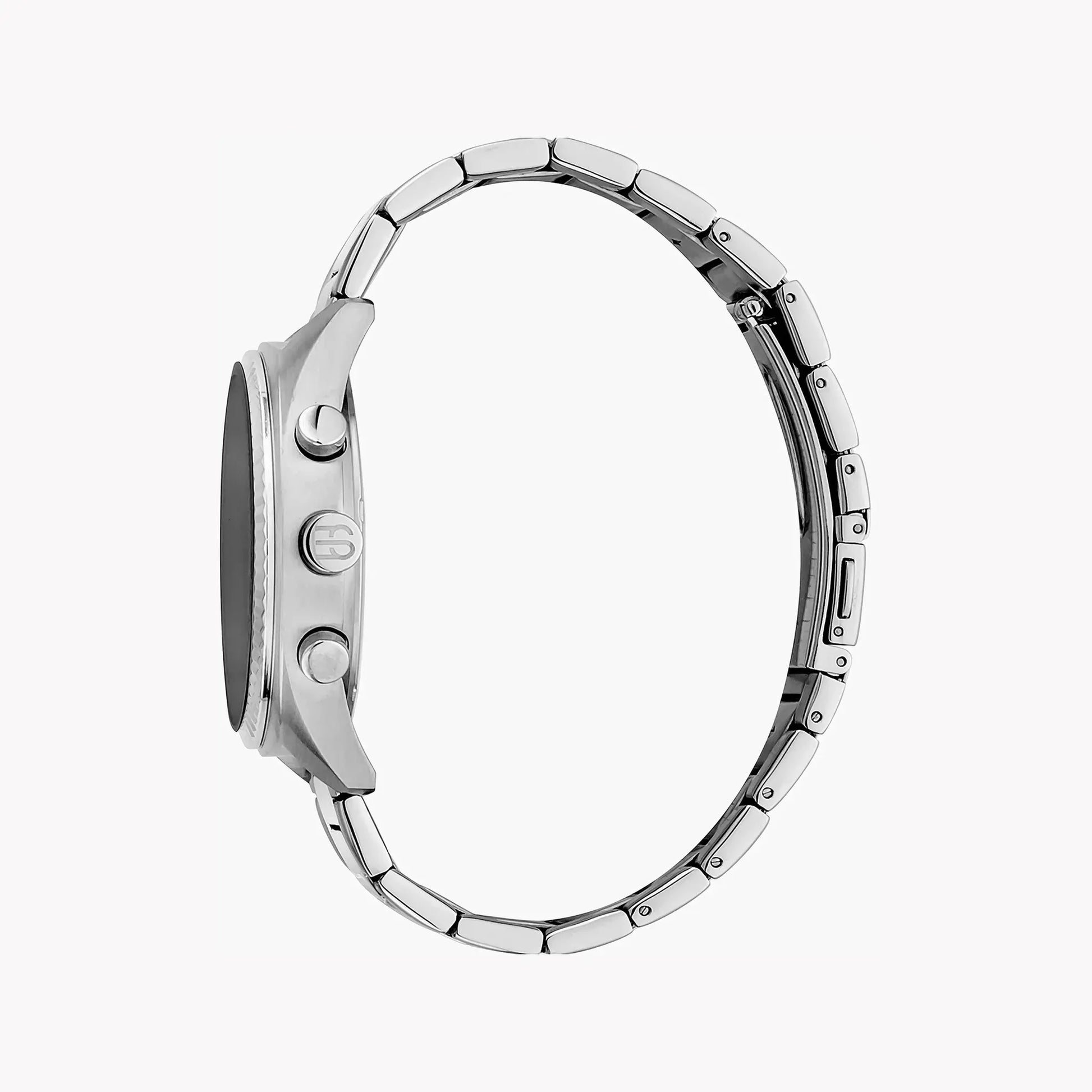 Esprit Men's Silver Stainless Steel Watch, Black Dial | Es1g054m0015 by ESPRIT