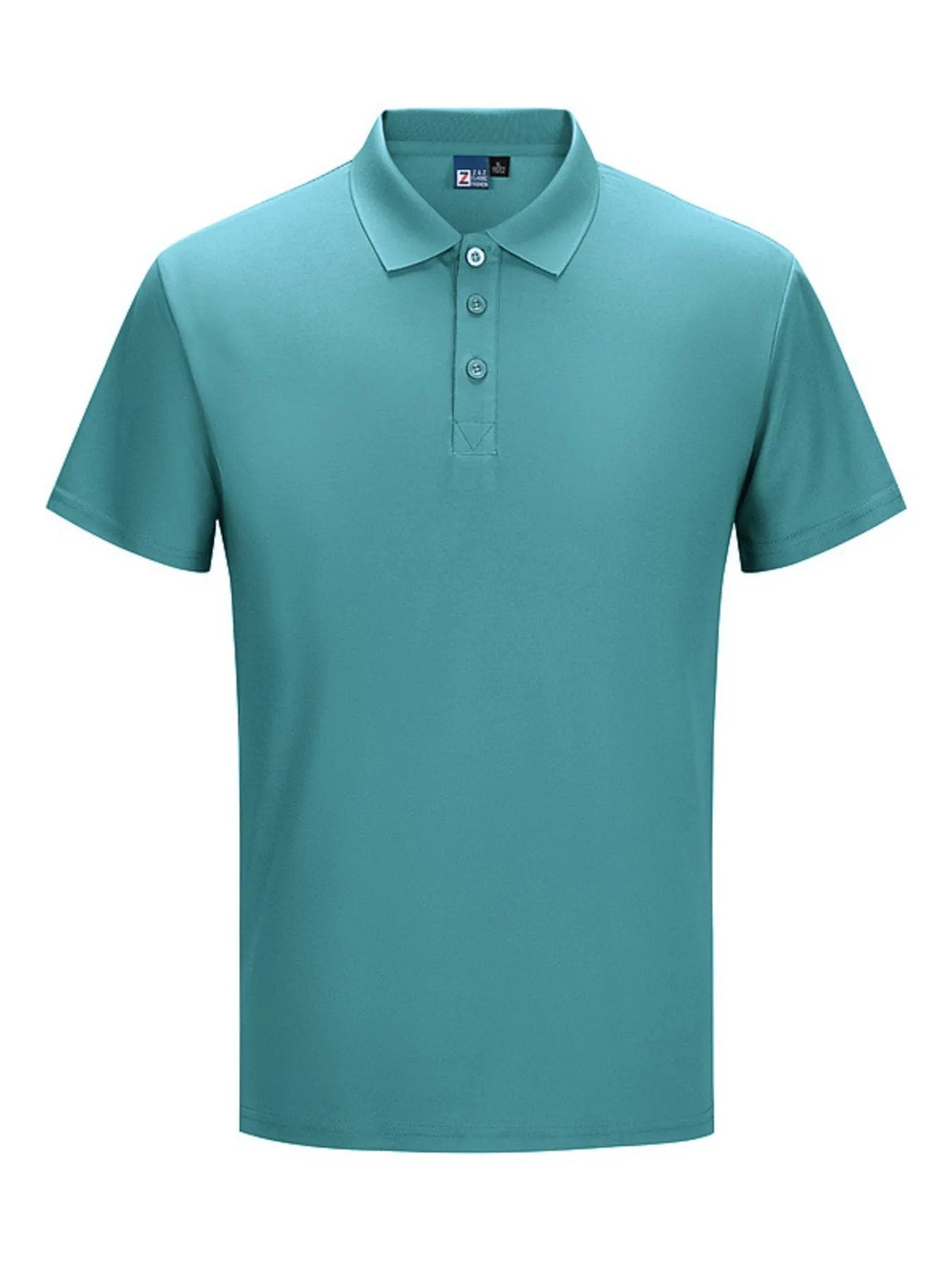 Men's Full Size Classic Fit Short Sleeve Polo Plus Size by Trendsi
