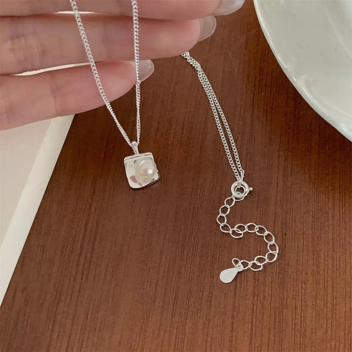 925 Sterling Silver Pendant Necklace by Partner Labels