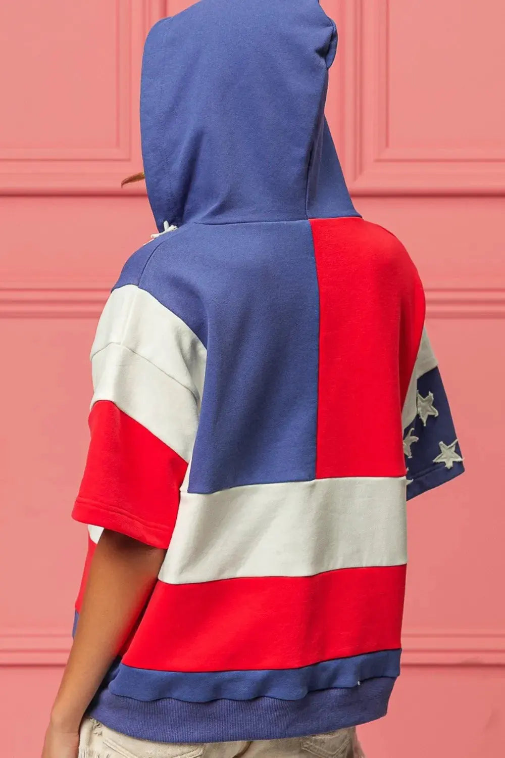 BiBi American Flag Theme Hoodie by BiBi