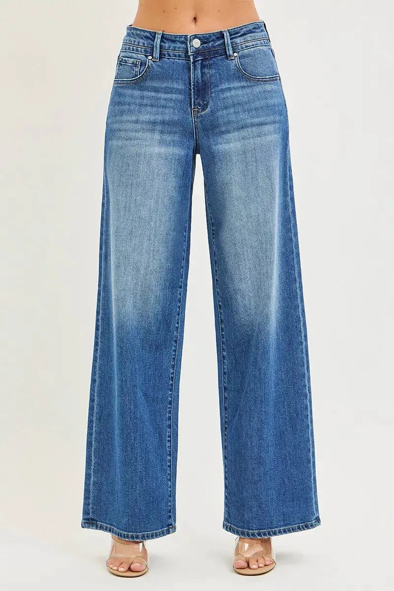 RISEN Slouchy Baggy Jeans with Pockets by RISEN