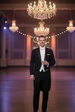 "Edward" Black Tuxedo Tailcoat by Tux-USA