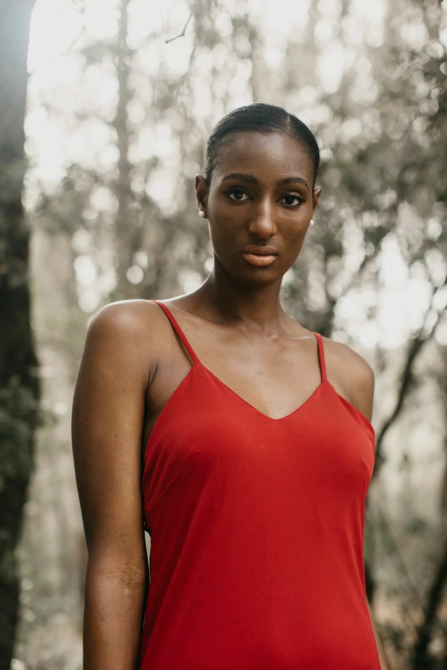 Simple Dress – Sleeveless Long Stretch Dress by Ceylan BCN