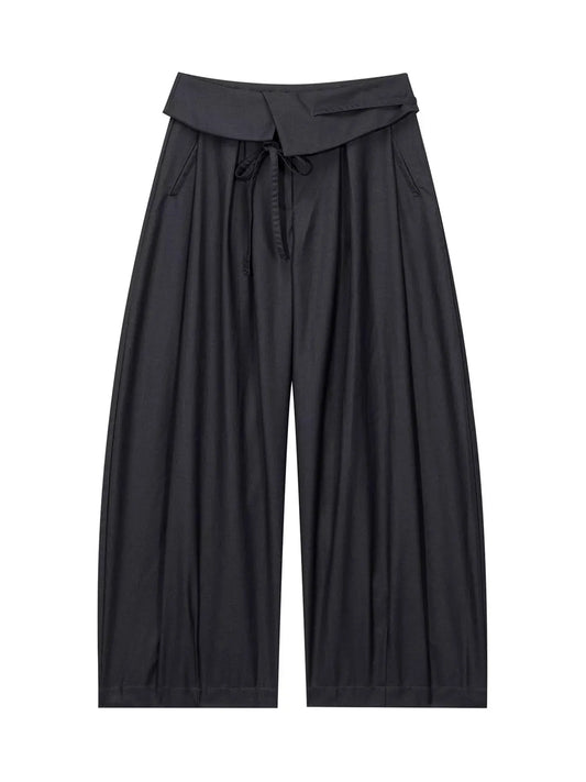 Men's Wide Leg Drawstring Pants by Partner Label