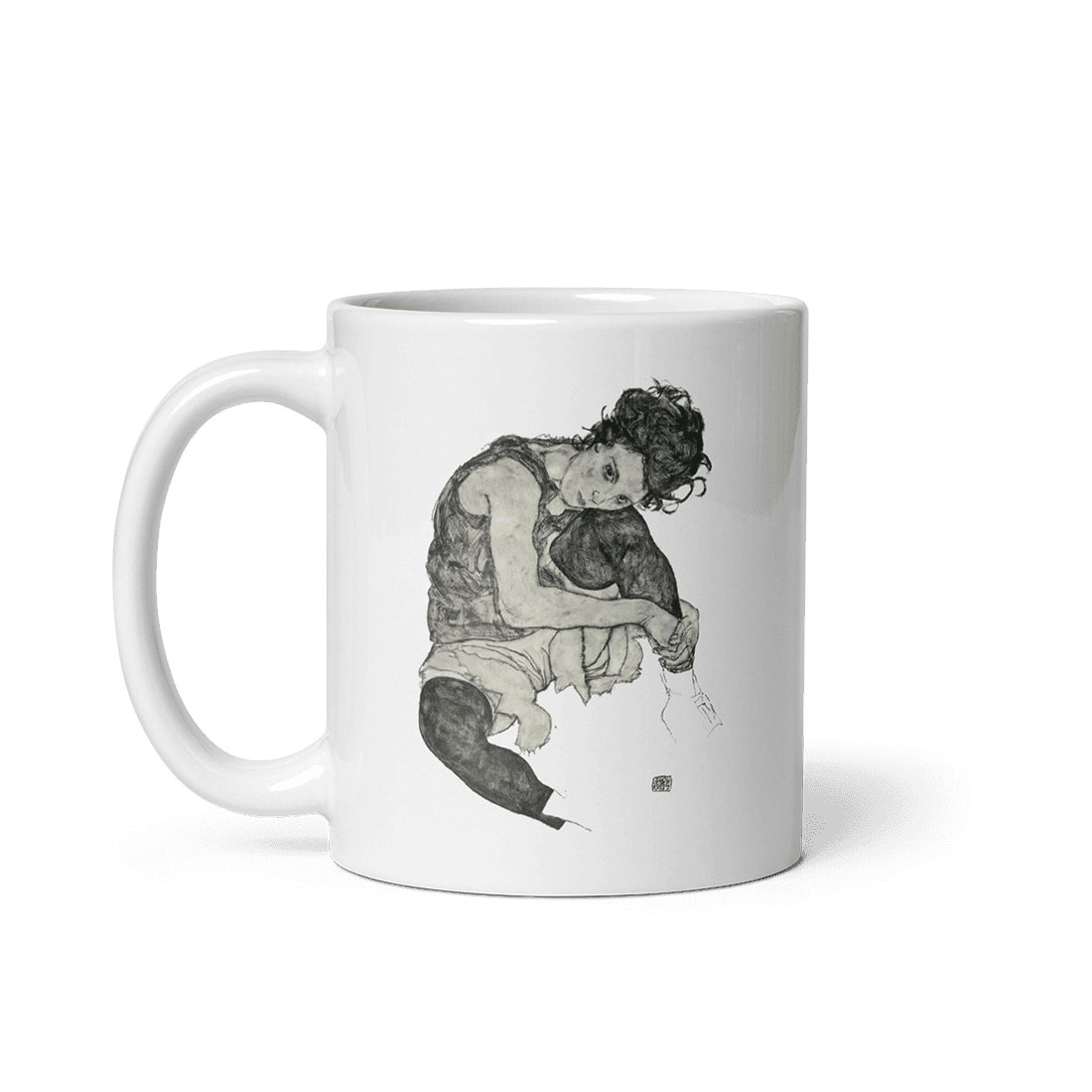 Egon Schiele Zeichnungen I (Drawings 1) 1917 Art Mug by Art-O-Rama Shop