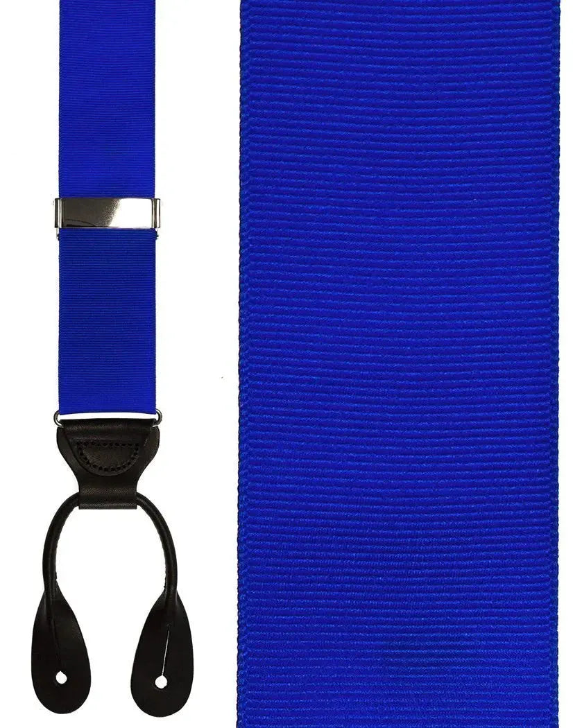 "Grosgraine Ribbon II" Suspenders 1.5 Width by Tux-USA
