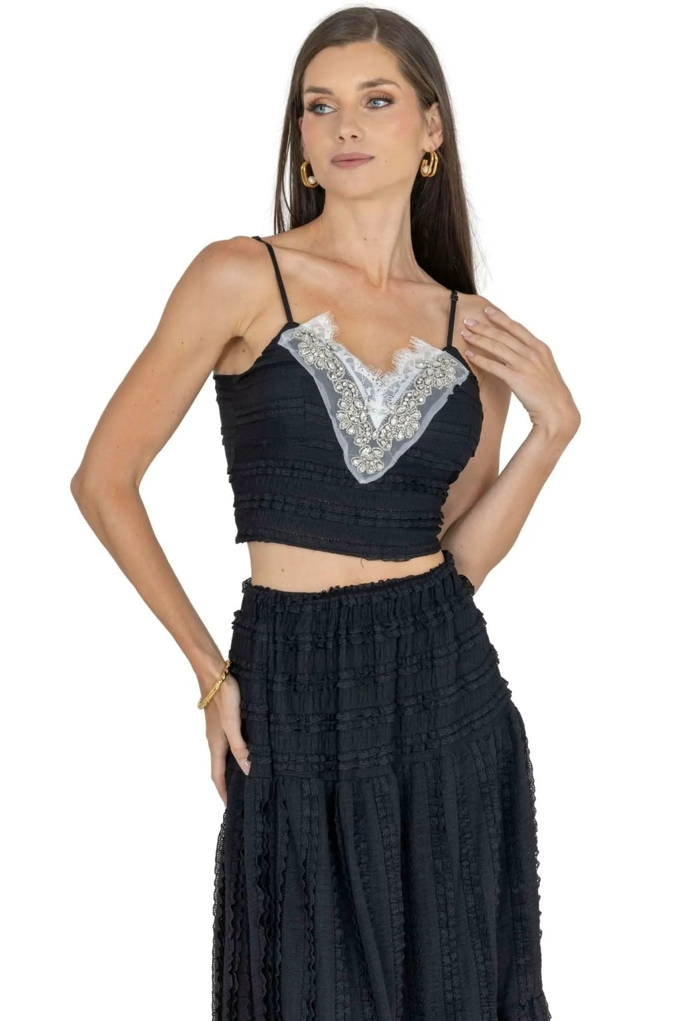 Emma Top & Maxi Skirt Set by AKALIA