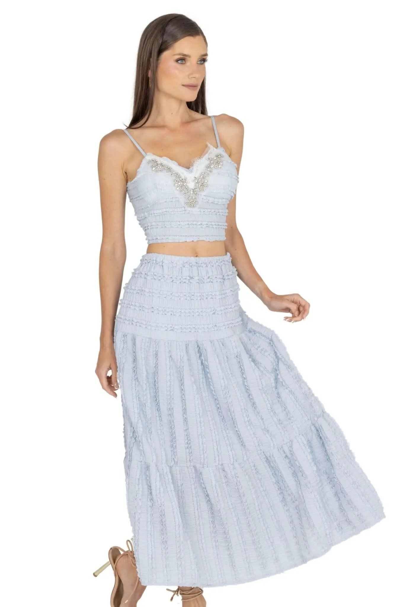 Emma Top & Maxi Skirt Set by AKALIA
