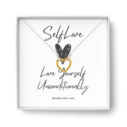 18K Gold Plated Heart Pendant Necklace by Nichestar