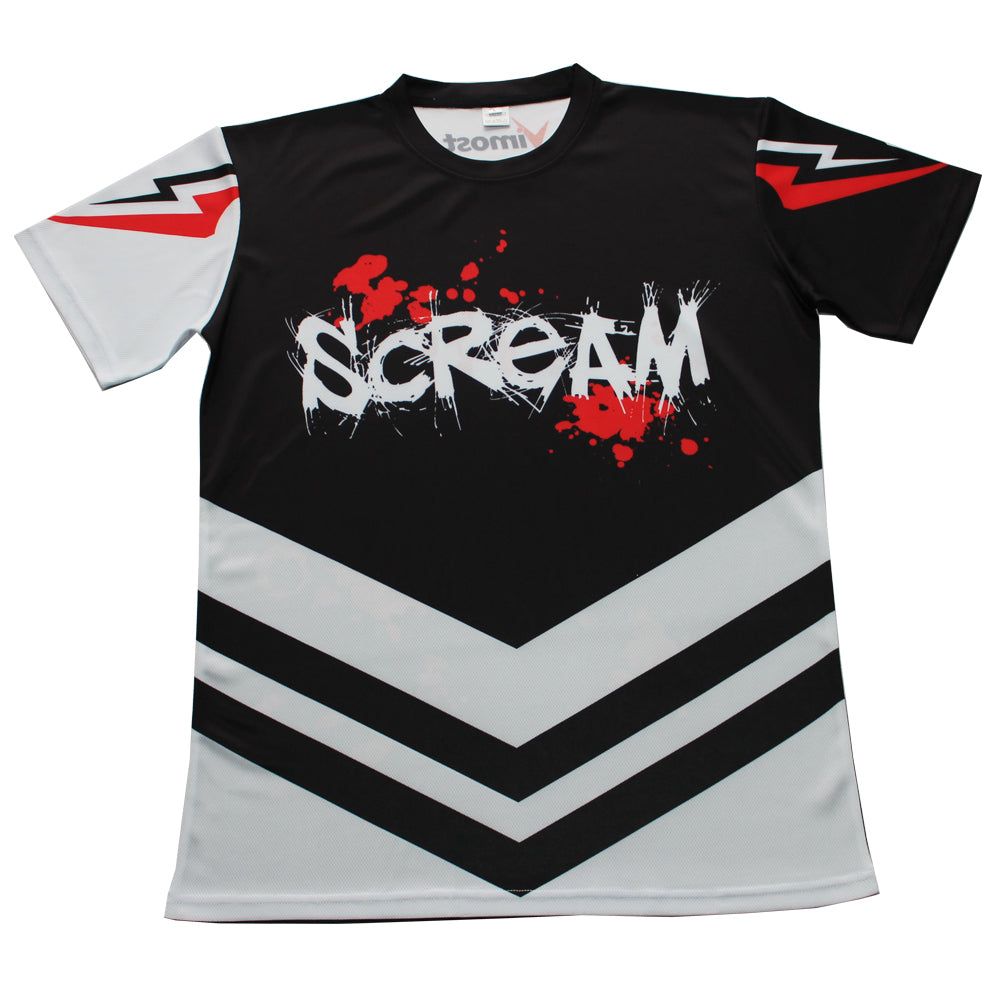 Custom Black and White Gaming Esports Jersey for Teams-0