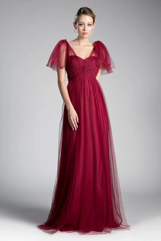Versatile A-line Tulle Dress by Tux-USA