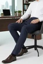 "Ethan" Navy Super 150's Luxury Viscose Blend Suit Pants by Tux-USA
