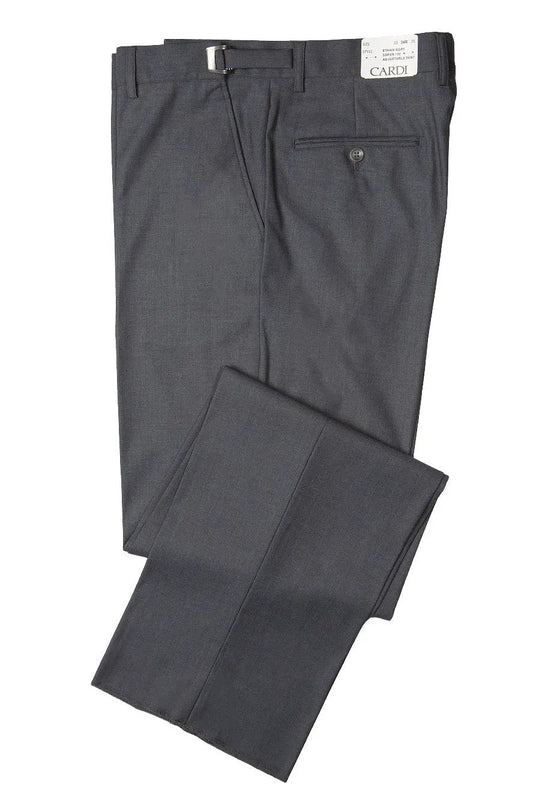 "Ethan" Steel Grey Super 150's Luxury Viscose Blend Suit Pants by Tux-USA
