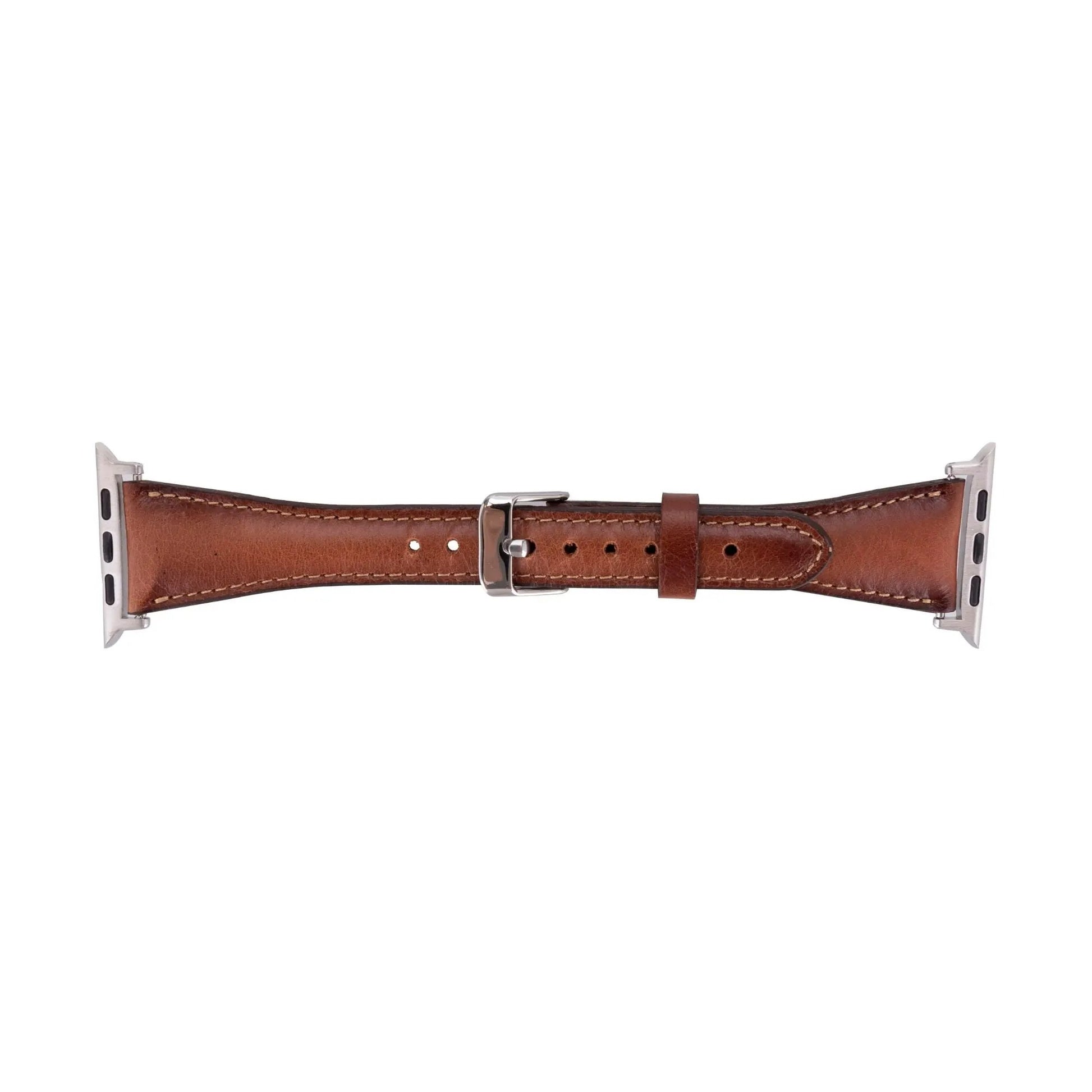 Evansville Slim Leather Bands for Apple Watch 9, Ultra 2 & SE by TORONATA