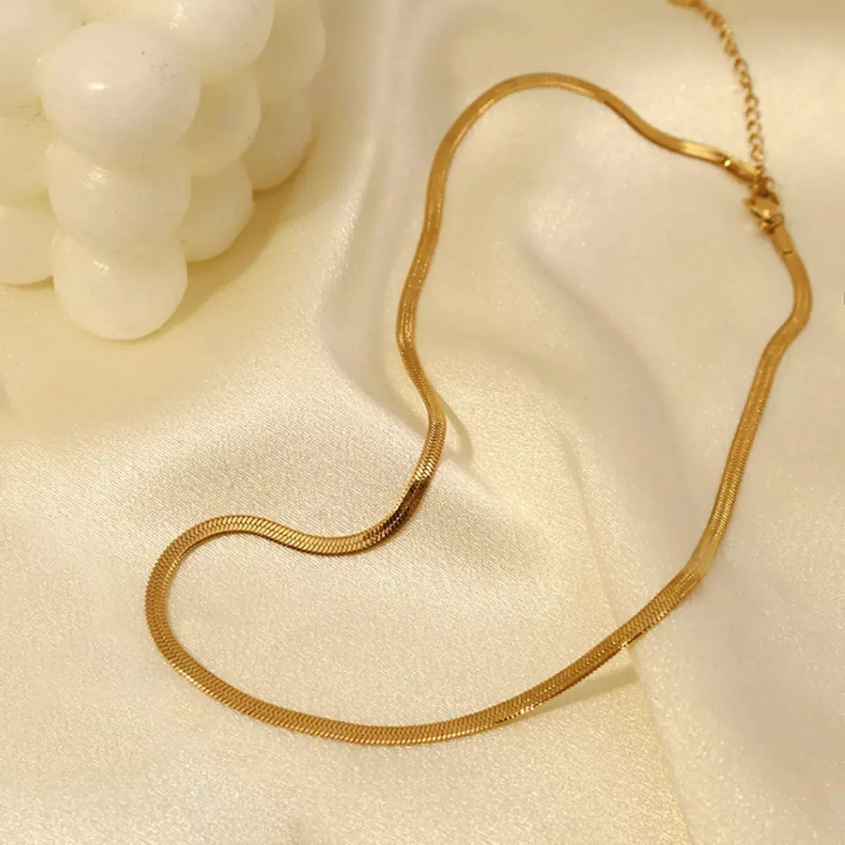 18K Gold-Plated Necklace by Partner Labels