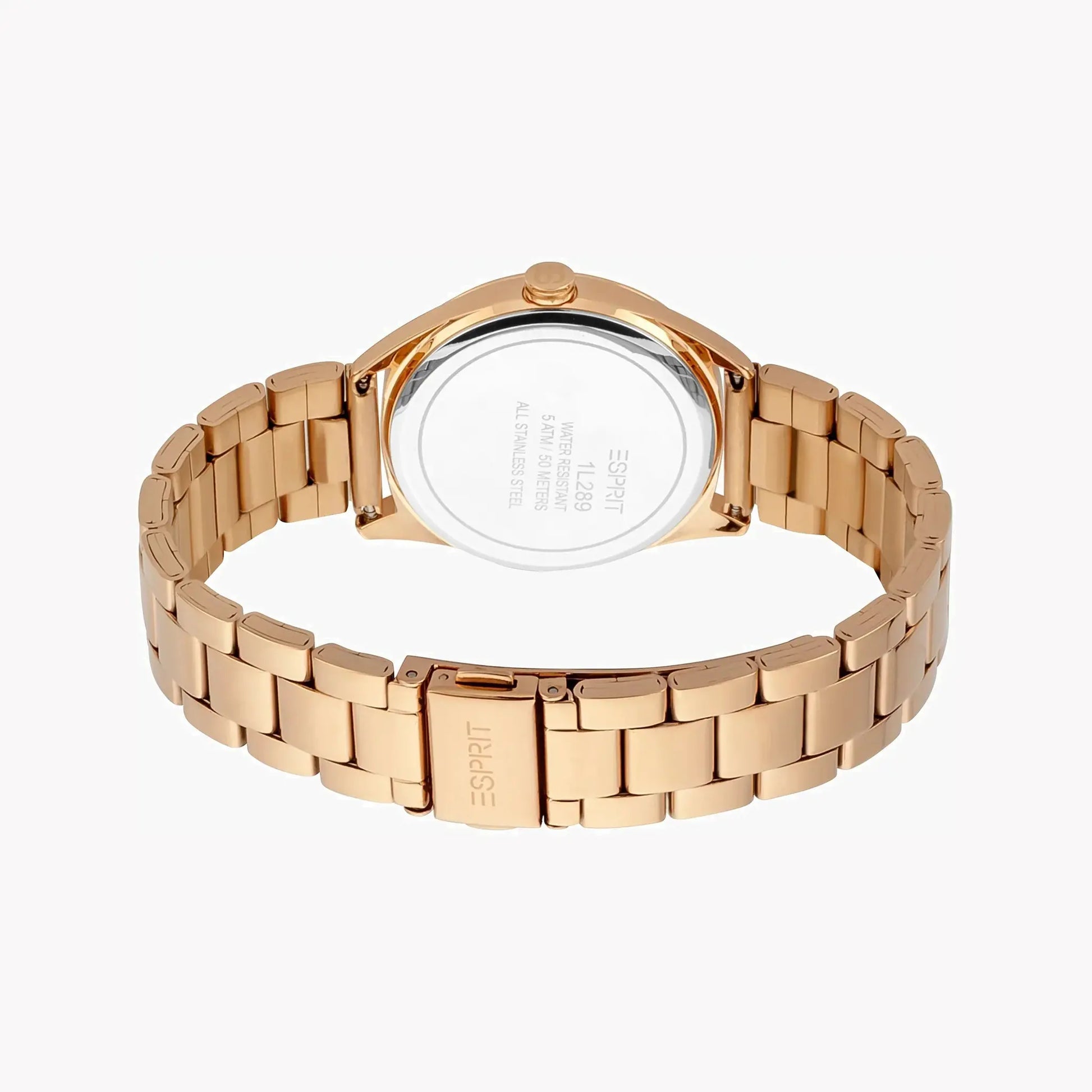 Esprit Women's Rose Gold Stainless Steel Watch, Round Case | Es1l120m0065 by ESPRIT
