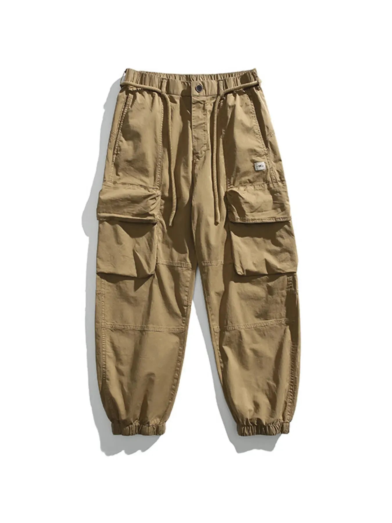 Men's Full Size Multiple Pockets Pants Set Plus Size by Trendsi