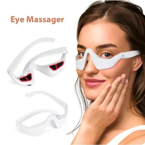 Eye Massager Relieves Eye Fatigue Eyes Massage Glasses Eye Fatigue Relief Massager Under-Eye Glasses Massager by Anybestbuy Store