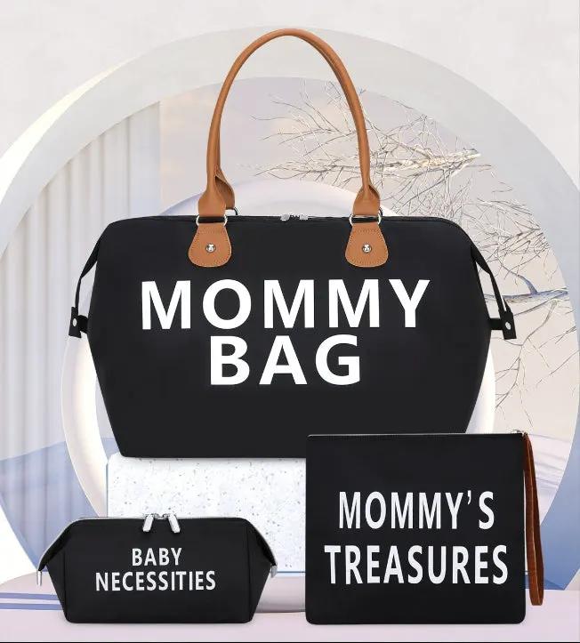 Travel bag Mommy Bag three-piece shoulder bag Tote bag Dry and wet separation by Dropsure