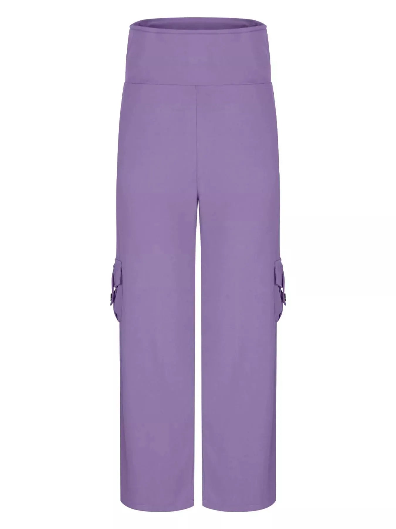 High-Waisted Yoga Pants with Pockets by Partner Label