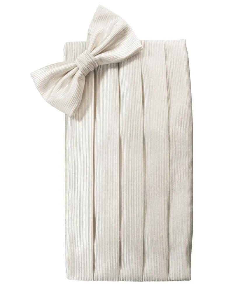 Faille Silk Cummerbund & Bow Tie Set by Tux-USA