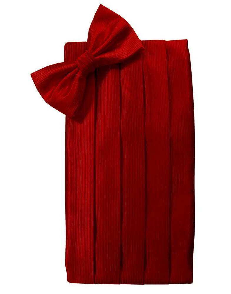 Faille Silk Cummerbund & Bow Tie Set by Tux-USA
