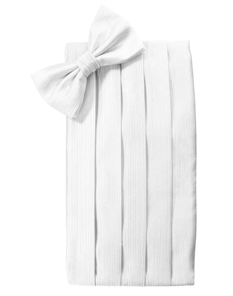 Faille Silk Cummerbund & Bow Tie Set by Tux-USA
