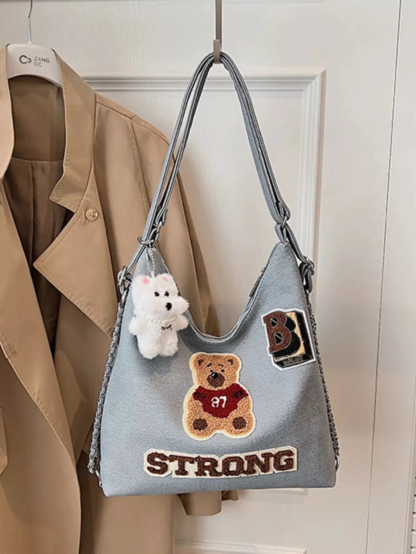 Cute Bear Adjustable Strap Handbag by Partner Label
