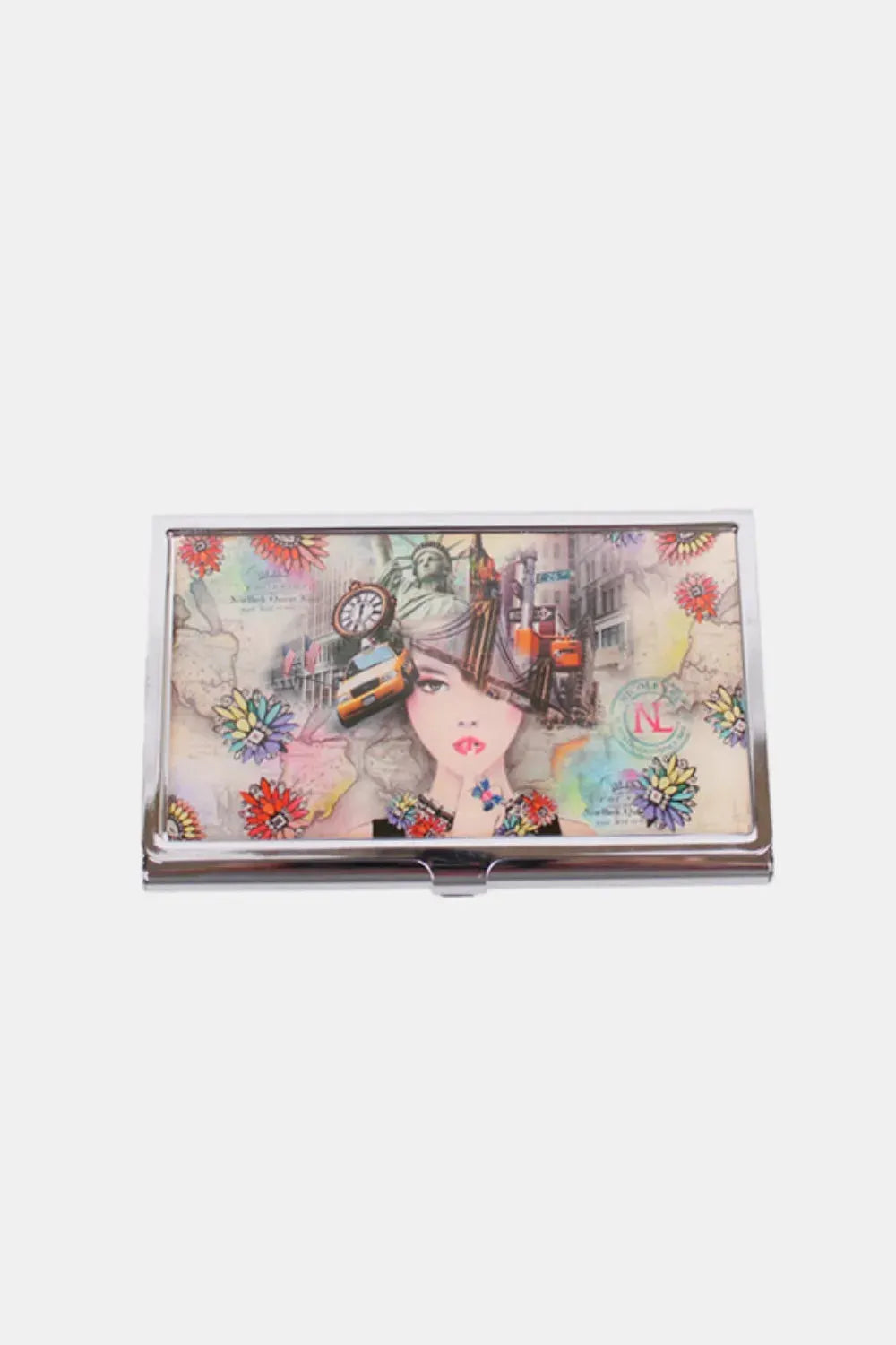 Nicole Lee USA Printed Business Card Case by Nicole Lee USA