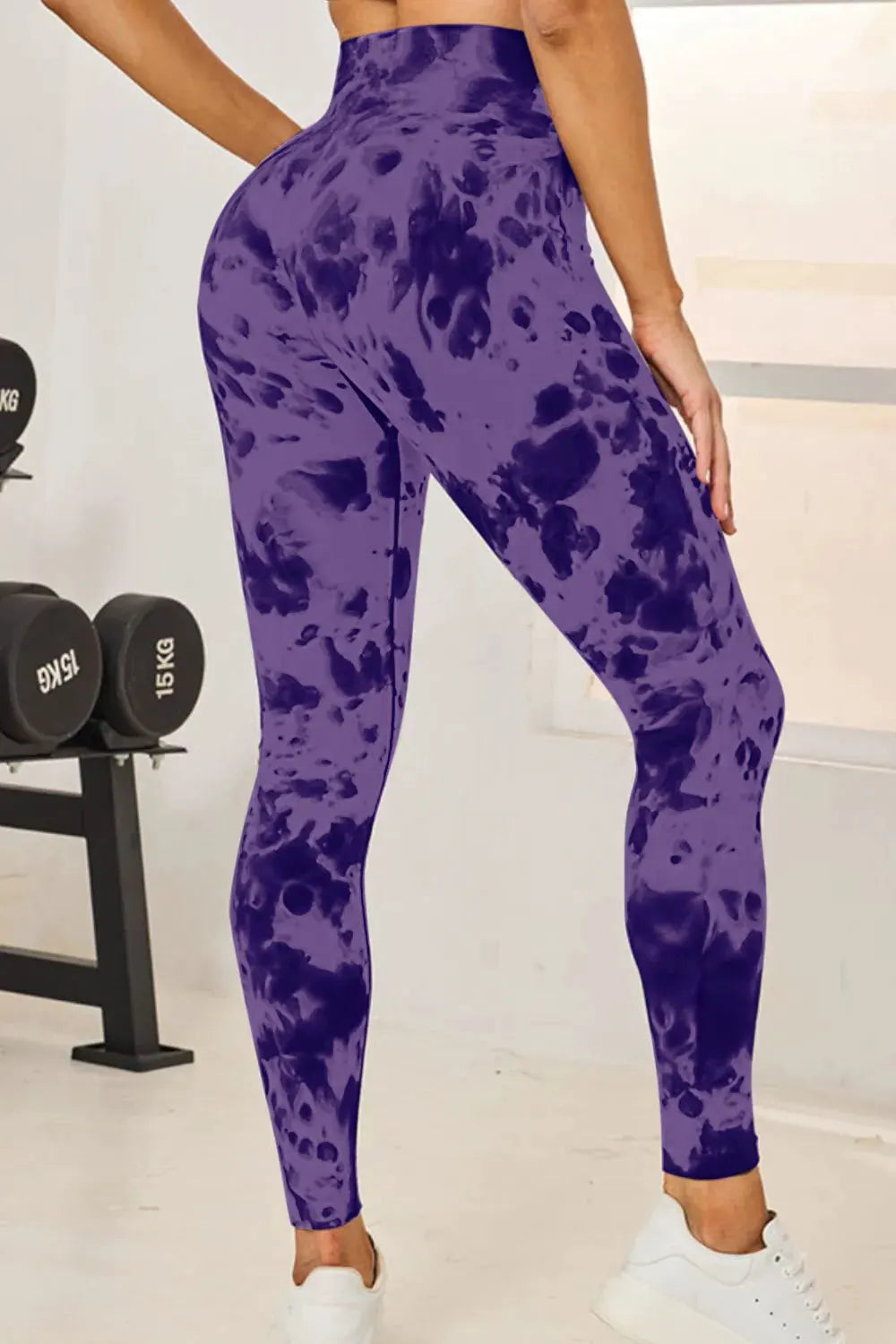 Tie-Dye High Waist Active Leggings by Partner Label